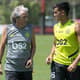 Reinier e Jorge Jesus - Flamengo
