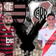 Arte - Flamengo x River Plate