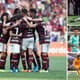 Montagem Flamengo Fluminense Corinthians