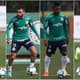 Montagem - Palmeiras - Scarpa, Lucas Lima, Borja, Deyverson