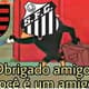 Meme: Flamengo e Santos
