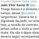 O tweet gerou repercussão pelo comentário de João Vitor e pela conta oficial da Raposa "concordar" com a postagem