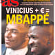 Vinícius Jr e Mbappé - Troca