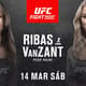 Em alta no peso-palha, Amanda Ribas teve o confronto com Paige VanZant oficializado pelo UFC (Foto: Divulgação/UFC)