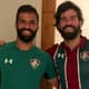 Alisson e Muriel camisa Fluminense