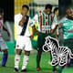 Montagem Zebra - Afogados x Atlético MG; Vasco x Baraúnas; ASA x Palmeiras