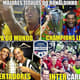Meme: Ronaldinho campeão na cadeira