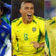 Montagem -  Ronaldinho, Ronaldo e Rivaldo