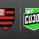 Montagem - MyCujoo e Flamengo