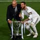 Zidane e Sergio Ramos - Real Madrid