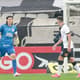 Cássio e Avelar - Corinthians x Palmeiras