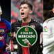 Montagem - Messi, Havertz e Bale