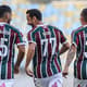 Fluminense x Corinthians - Comemoração