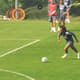 Marcelo - treino Real Madrid