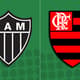 Montagem Duelos - Atlético MG x Flamengo