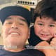 Maradona e filho Dieguito