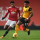 Manchester United x Wolverhampton - Rashford e Adama Traoré