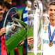 Montagem - Messi e Cristiano Ronaldo
