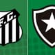 Montagem - Santos e Botafogo