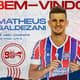 Matheus Galdezani anunciado no Bahia