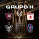 O Galo está no Grupo H com América de Cali-COL, Cerro Porteño-PAR e Deportivo La Guaíra-VEN