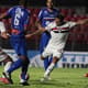 Eder fez o quinto gol do São Paulo na goleada contra o São Caetano