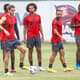 Treino Flamengo (Filipe Luís, Arão, Everton Ribeiro e Bruno Henrique)