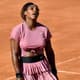 Serena Williams lamenta bola perdida contra Nadia Podoroska