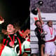 São Paulo campeão da Libertadores 2005 e da Sul-Americana 2012.