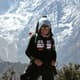 Aretha Duarte antes da expedição ao Everest na cordilheira do Himalaia