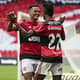 Flamengo x América-MG - Bruno Henrique e Rodrigo Muniz