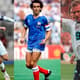Cristiano Ronaldo (Portugal), Michel Platini (França) e Alan Shearer (Inglaterra)
