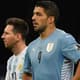 Argentina x Uruguai - Messi e Suárez