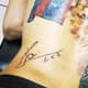 Tatuagem autógrafo Messi
