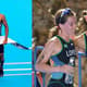 Manoel Messias, Vittória Lopes e Luisa Baptista, triatletas brasileiros nas Olimpíadas de Tóquio. (Divulgação)