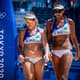 Ana Patrícia e Rebecca estão fora dos Jogos Olímpicos (Foto: FIVB)