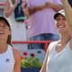 Luisa Stefani e Gabriela Dabrowski comemoram título em Montreal