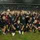 Time da MLS All-Stars comemora vitória sobre o Liga MX All-Stars