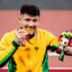 Petrúcio Ferreira conquistou o bicampeonato paralímpico nos 100m (Foto: Ale Cabral/CPB)