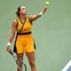 Aryna Sabalenka em ação no US Open