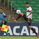 Rigoni entrou no segundo tempo da partida contra o Fluminense