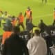 Confusão entre torcedores do Angers e do Olympique de Marseille