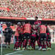 Comemoração do time do Flamengo x São Paulo