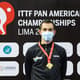 Hugo Calderano alcança melhor ranking na carreira (Foto: Santiago Regaira/FPTM))