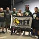 A equipe RFT comemorando a vitória de Jefferson Toddynho no Shooto Brasil