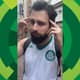 Torcedor do Palmeiras em Montevidéu