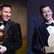 Messi e Lewandowski - Bola de Ouro
