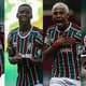 Fred, Luiz Henrique, John Kennedy e Caio Paulista, do Fluminense.