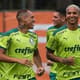 Breno Lopes e Deyverson - Treino Palmeiras