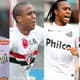 Ganso (pelo Santos), Borges (pelo São Paulo), Arouca (pelo Santos) e Ricardo Oliveira (pelo São Paulo)